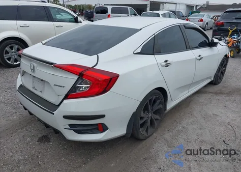 2020 Honda Civic Sport из США, поврежденный, VIN 2HGFC2E83LH520965
